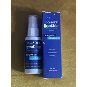 OCuSOFT HypoChlor Hypochlorous Acid Solution for Eyelids & Eyelashes 2 fl Spray